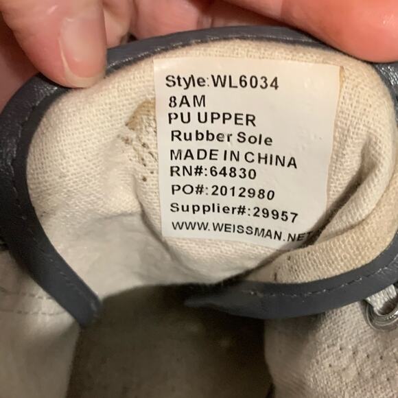 Balera women’s high top silver sequined dance sneakers size 8 - Picture 9 of 12